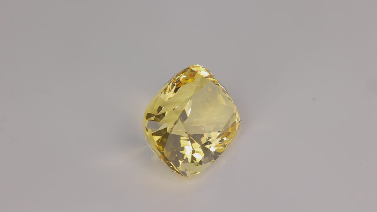 Antique Cushion Cut Scapolite 19.81 Carats