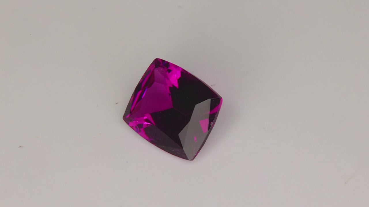 Antique Cushion Cut Garnet From Tanzania 2.10 Carats