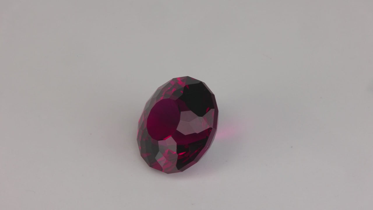 Mixed Round Brilliant Rhodolite Garnet 9.44 Carats