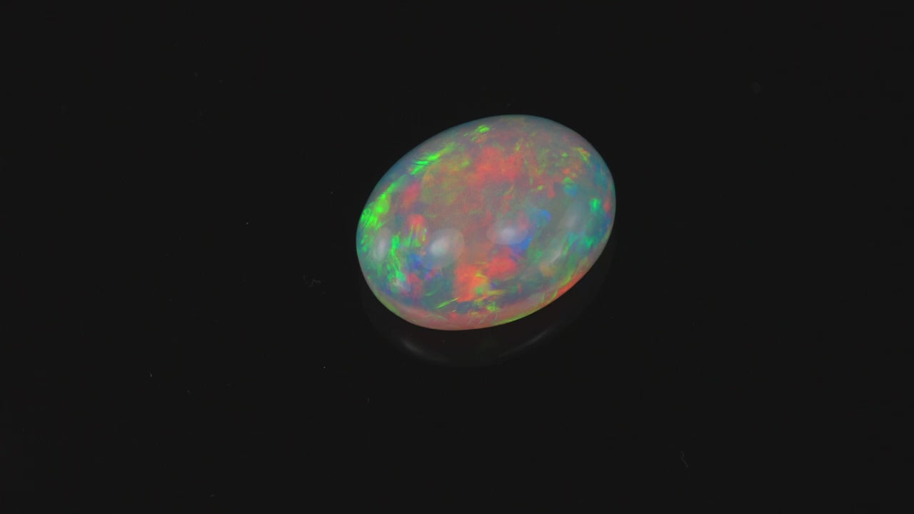Oval Cabochon Cut Opal 15.27 Carats
