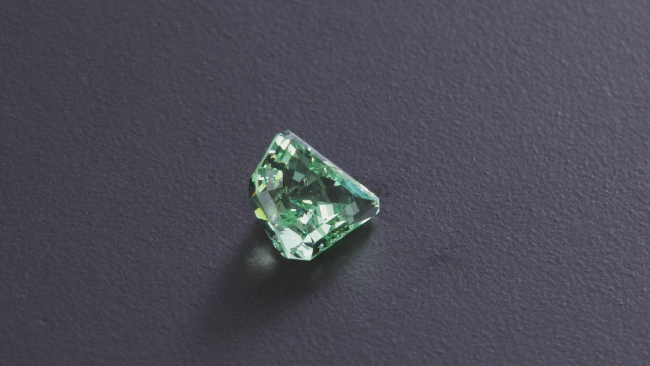 Freeform Barion Merilani Mint Garnet 4.13 Carats