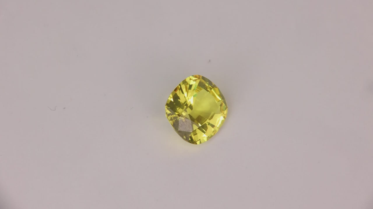 Antique Cushion Cut Sapphire From Madagascar 1.26cts