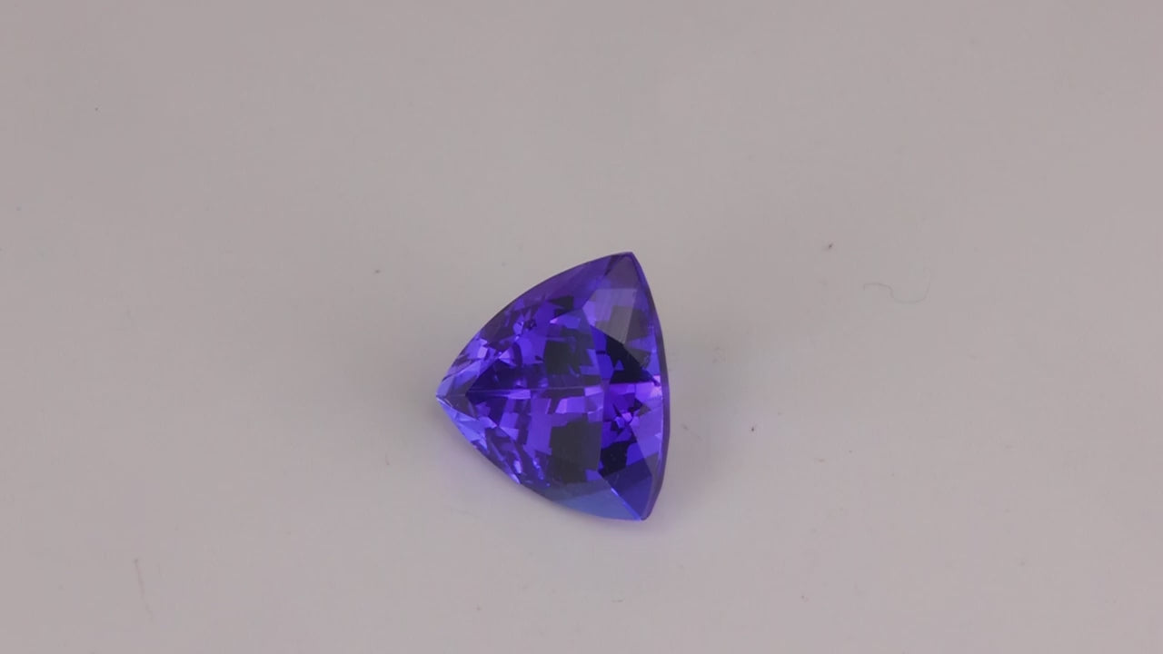 Trilliant Cut Tanzanite 3.04 Carats