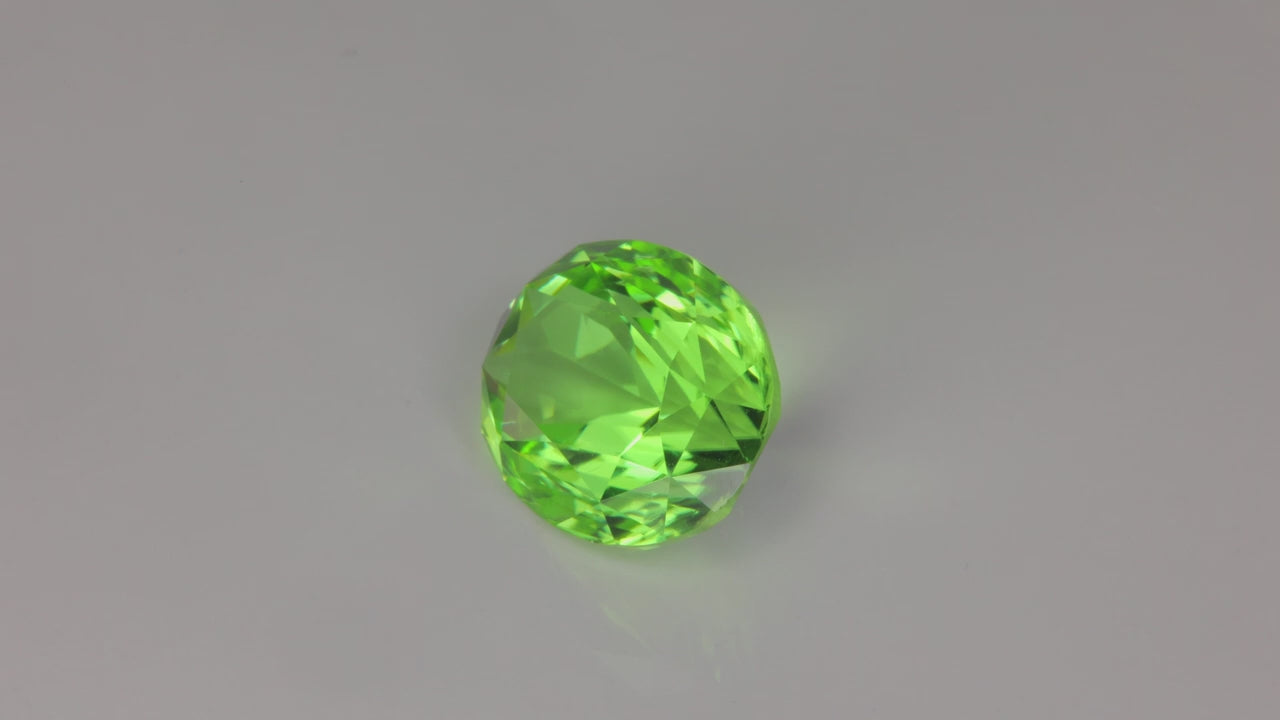 Oval Cut Mint Peridot 11.97 Carats