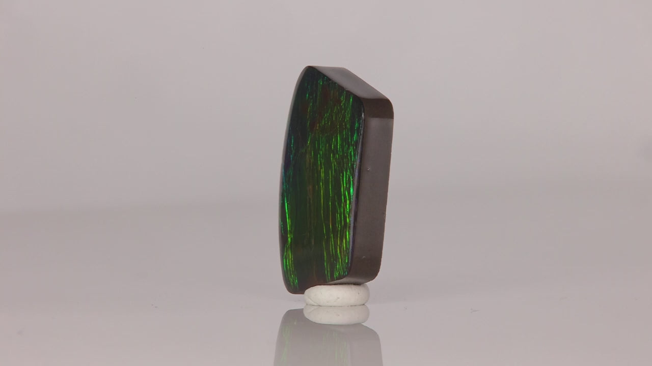 Freeform Cabochon Cut Canadian Ammolite 11.15 Carats