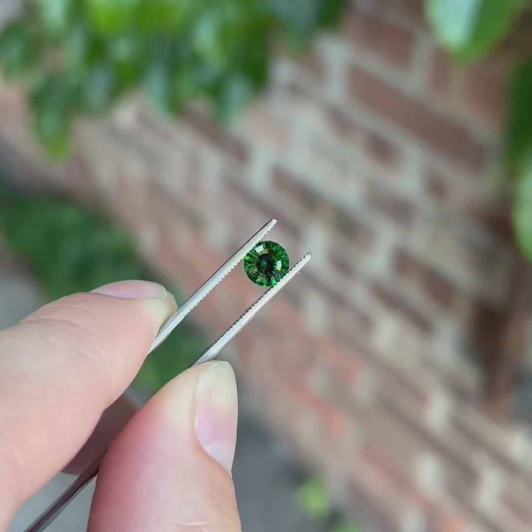 Mixed Round Brilliant Tsavorite Garnet 1.43 Carats