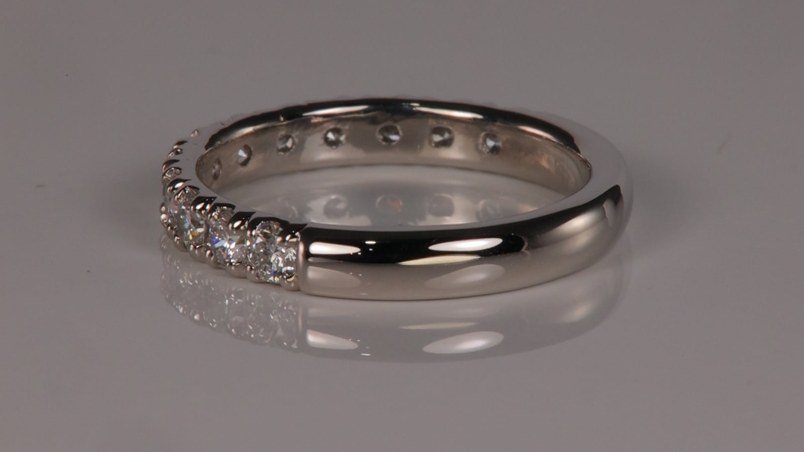 Platinum Diamond Ring By Christopher Michael .63 Carats