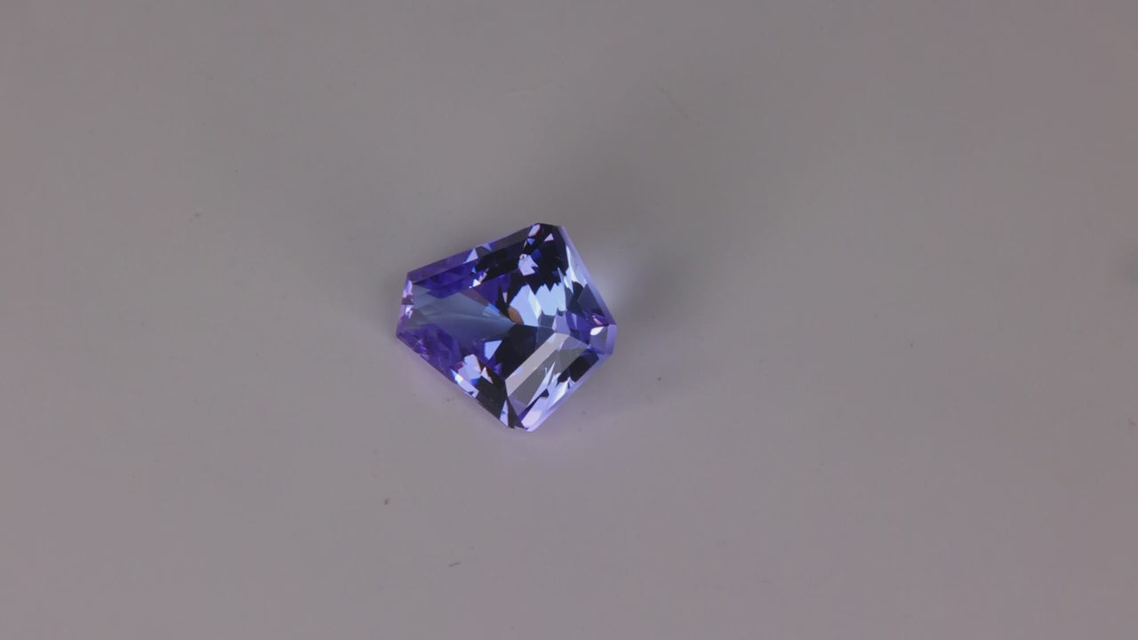 Mixed Brilliant Kite Cut Natural Tanzanite 4.34 Carats