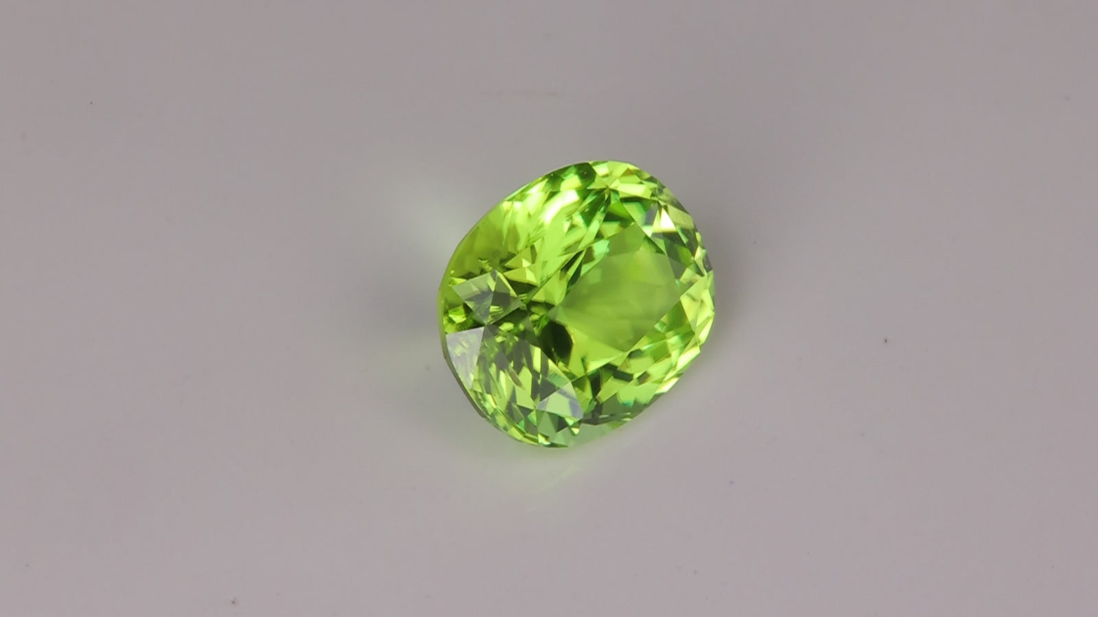Oval Cut Peridot From Pakistan 4.57 Carats