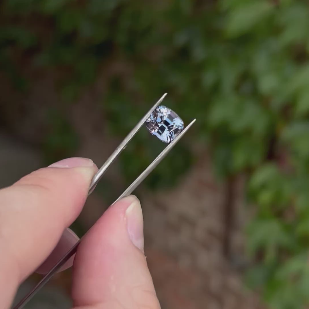 Antique Cushion Cut Natural Spinel 3.43 Carats