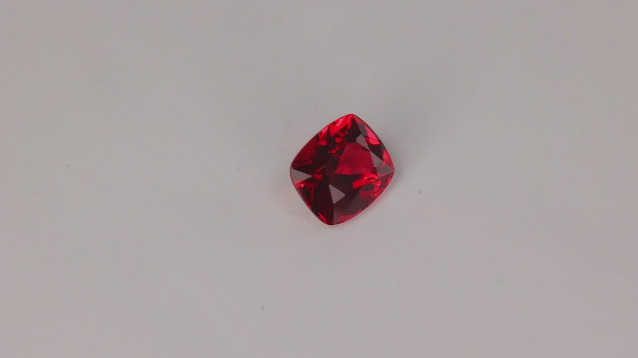 Antique Cushion Cut Natural Spinel 1.95 Carats