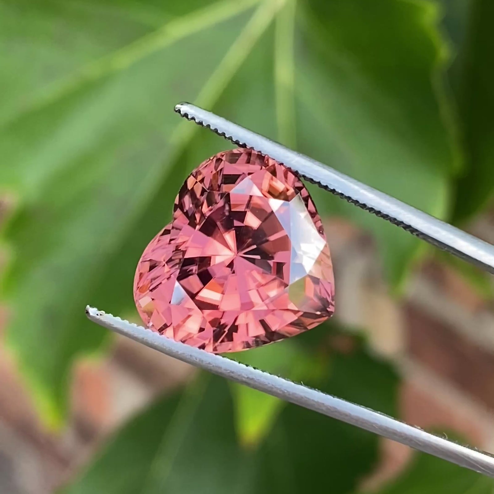 Heart Shaped Brilliant Cut Imperial Zircon 23.05 Carats