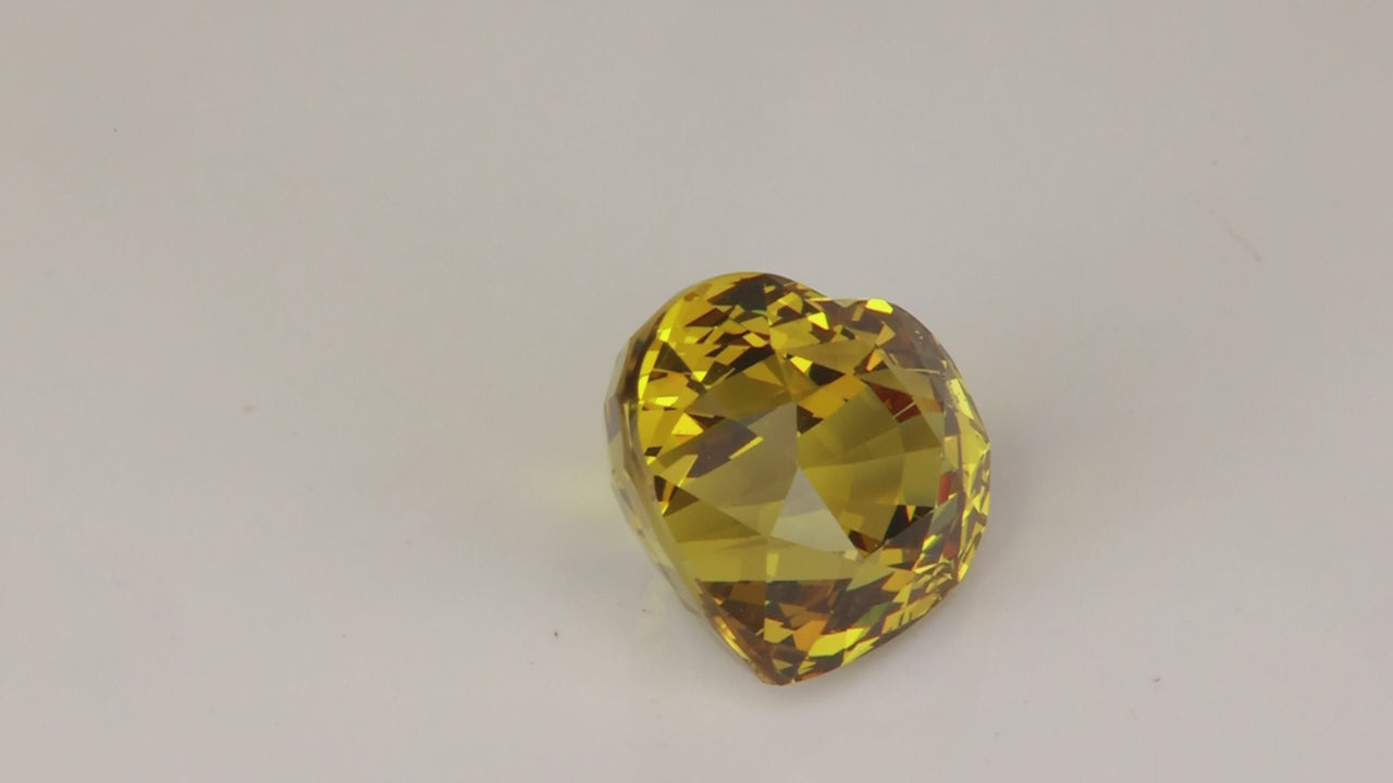 Heart Shape Brilliant Cut Mali Garnet 7.18cts