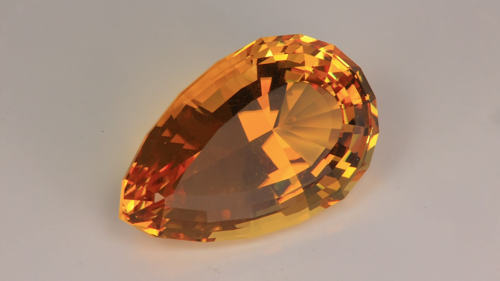 Pear Shape Brilliant Cut Scapolite From Tanzania 87.16cts