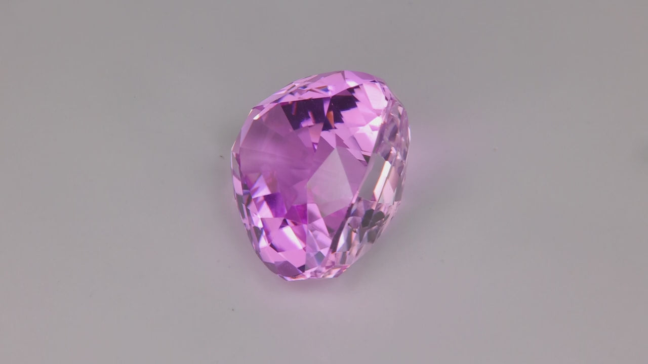 Shield Cut Kunzite From Pakistan 19.02 Carats
