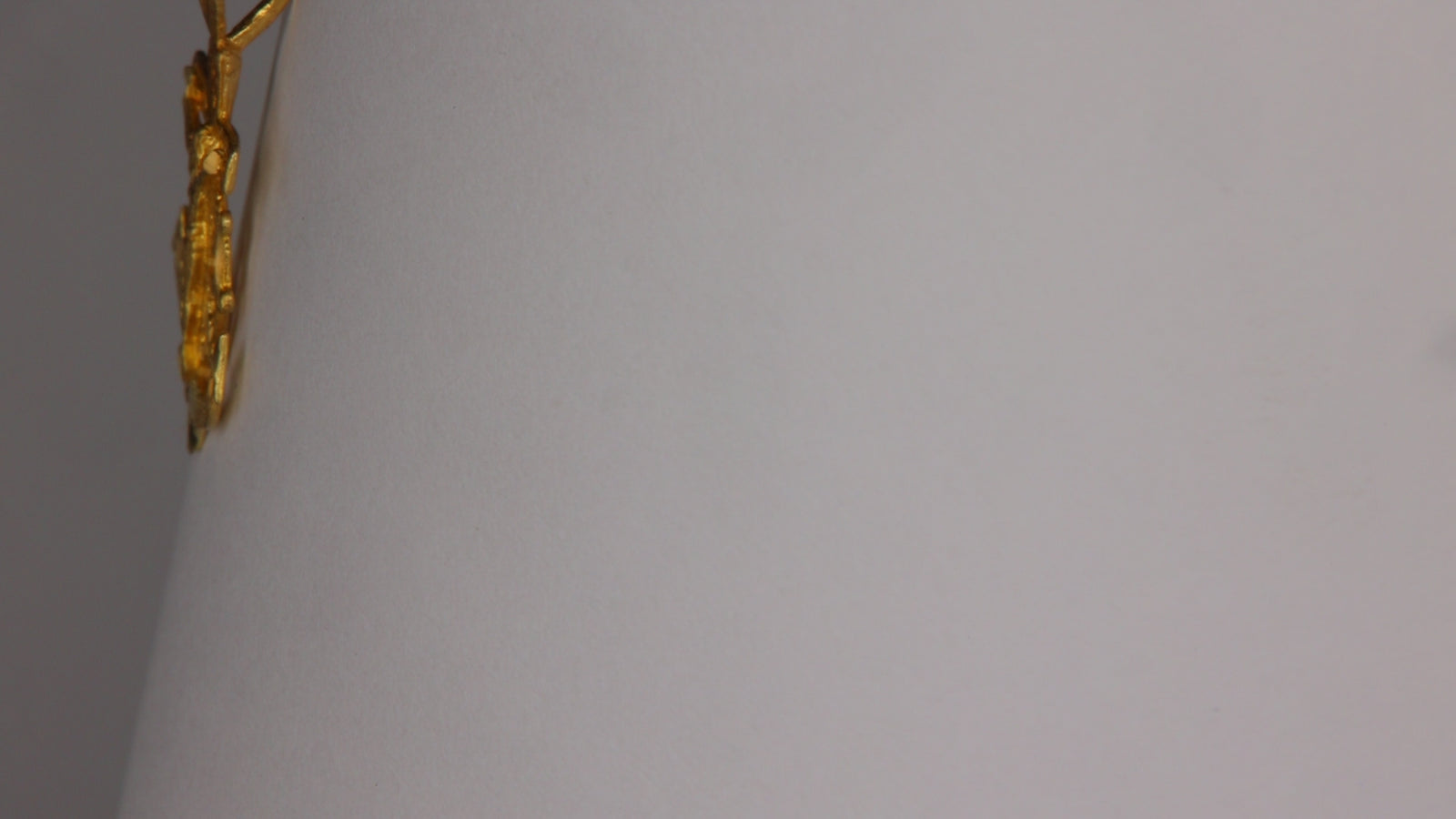 14K Yellow Gold Mariner's Crucifix Pendant