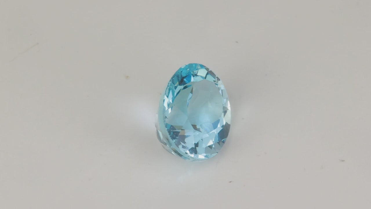 Oval Cut Aquamarine 1.92 Carats