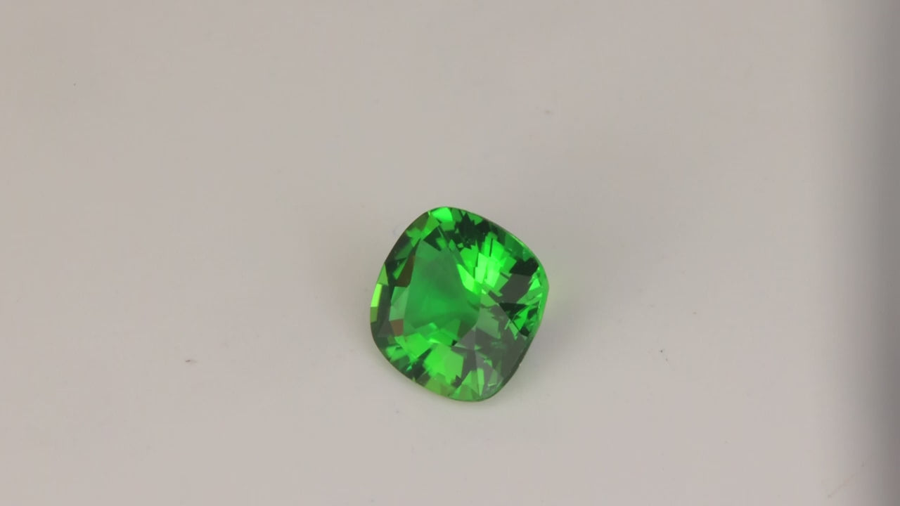 💎HIDDEN GEM | Antique Cushion Cut Chrome Tourmaline From Tanzania 1.80cts