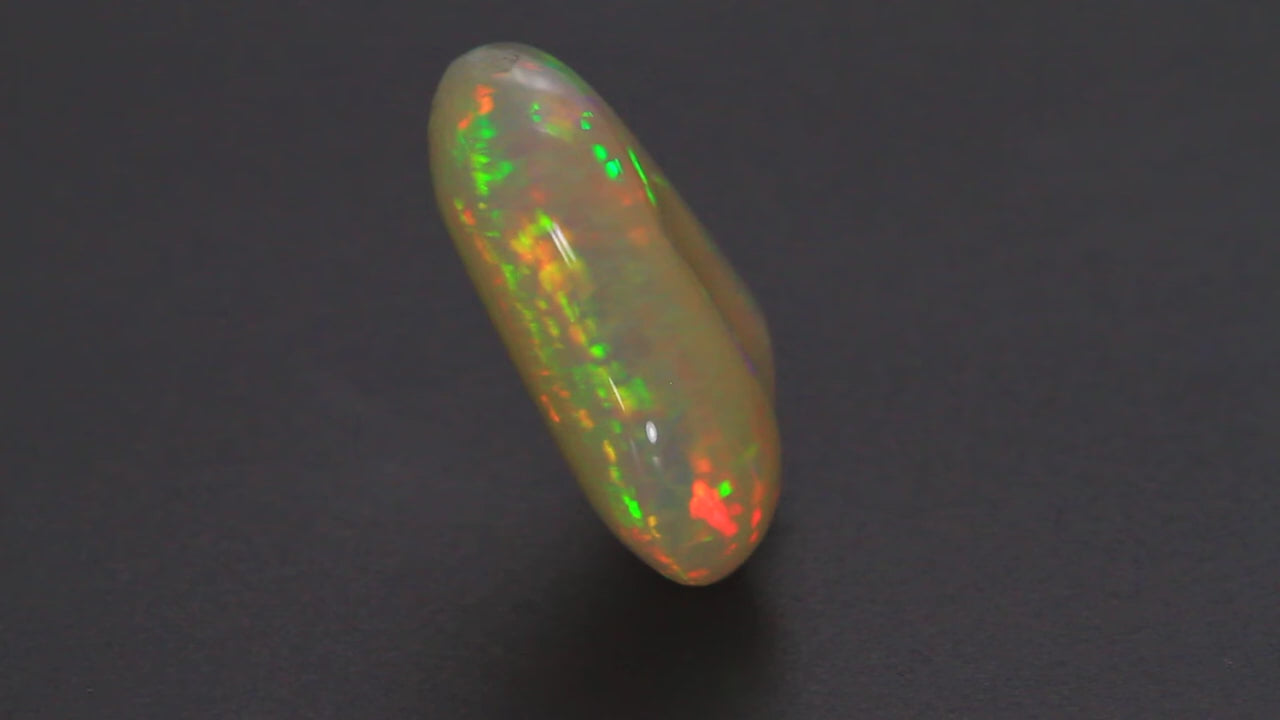 Vivid Colors Freeform Cabochon Welo Opal Gemstone 23.80 Carats