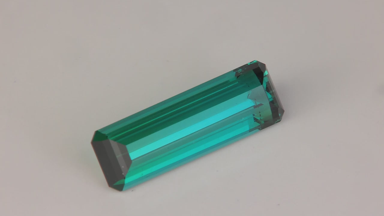 Emerald Cut Tourmaline From Afghanistan 9.27 Carats