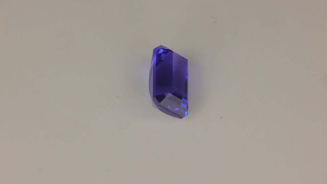 Barion Style Emerald Cut Tanzanite 4.83 Carats