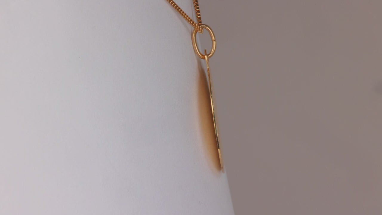 14K Yellow Gold Jamaica Pendant/Charm