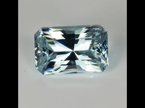 Aquamarine Brilliant Emerald Cut 18.25 Carats