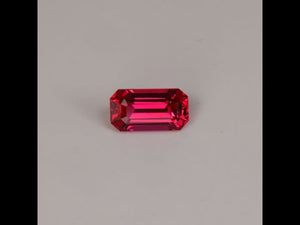 Emerald Cut Ruby .76 Carats
