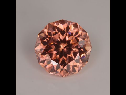 Round Portuguese Imperial Zircon 15.73 Carats