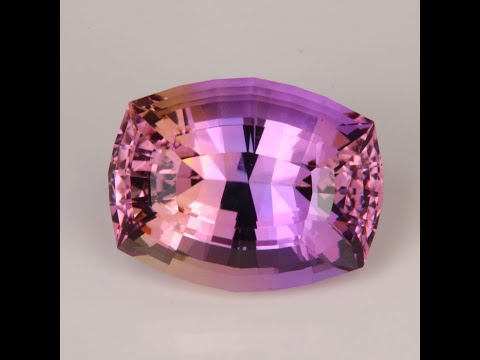 Stepped Antique Cushion Ametrine 16.03 Carats