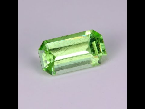 Emerald Cut Peridot 2.44 Carats