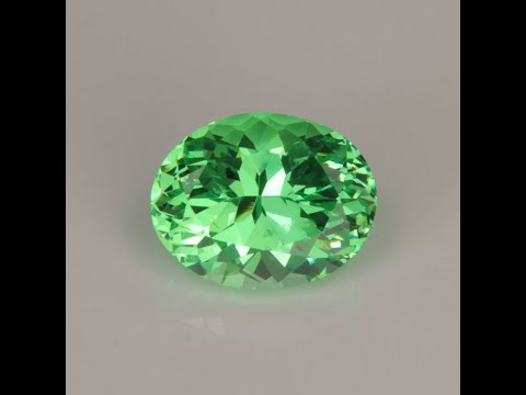Oval Cut Merilani Mint Garnet 2.32 Carats