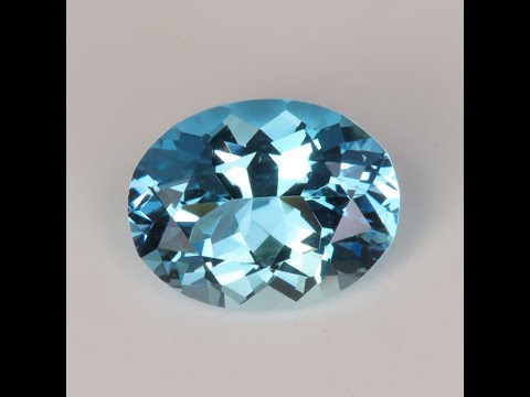 Oval Portuguese Cut Aquamarine 3.02 Carats