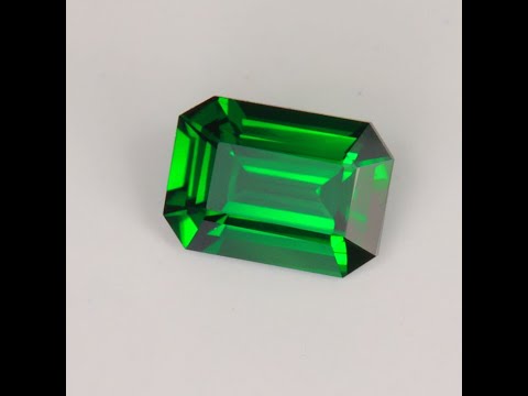 Chrome Tourmaline Emerald Cut 1.77 Carats