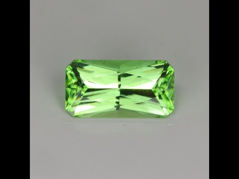 Brilliant Emerald Cut Peridot 9.24 Carats