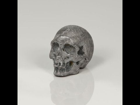 13.74g Meteorite Skull Carving