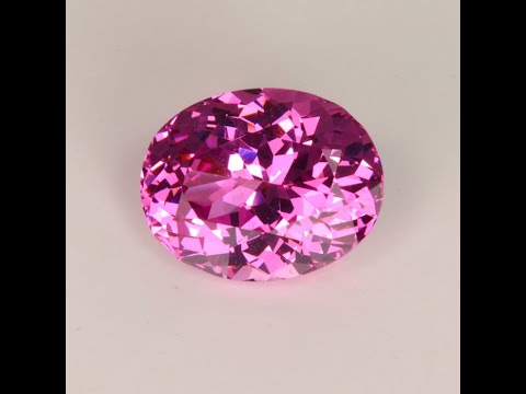 Mahenge Malaya Garnet Gemstone Oval Pink