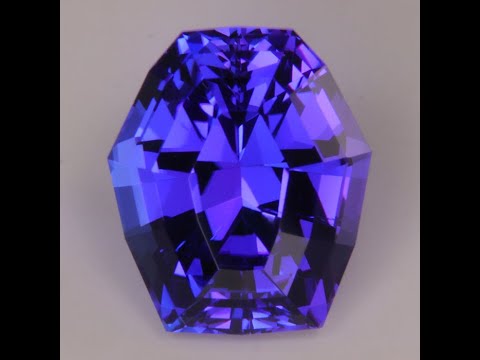 Step Cut Shield Tanzanite 6.28ct