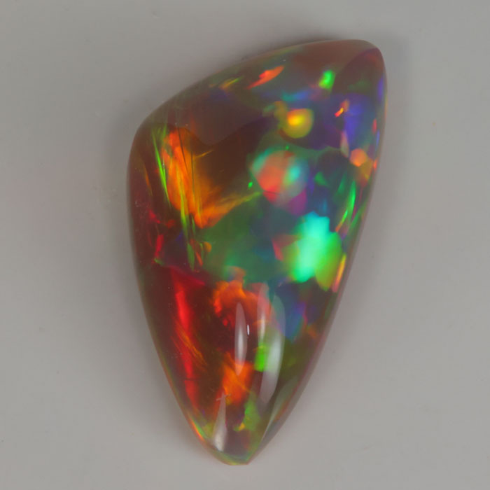 shield cut cabochon opal 