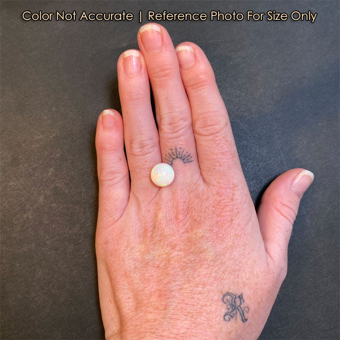 sphere opal size