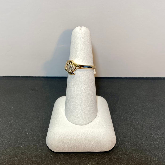 trilliant diamond ring