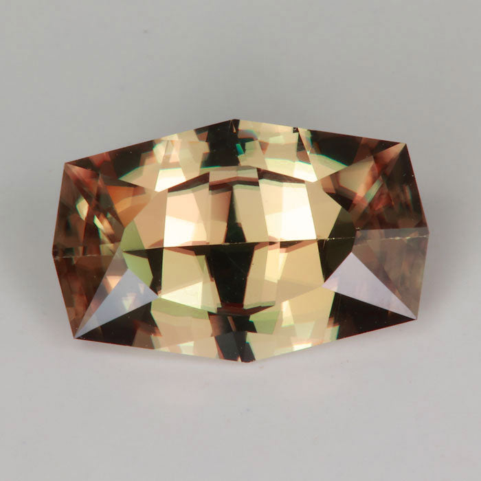 octagonal cushion cut diaspore gemstone