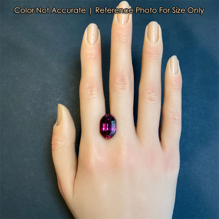 garnet gemstone size reference
