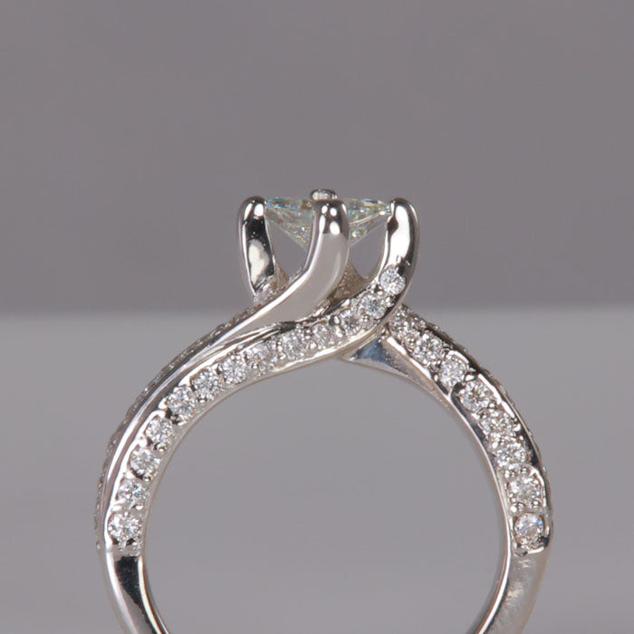 diamond ring white gold
