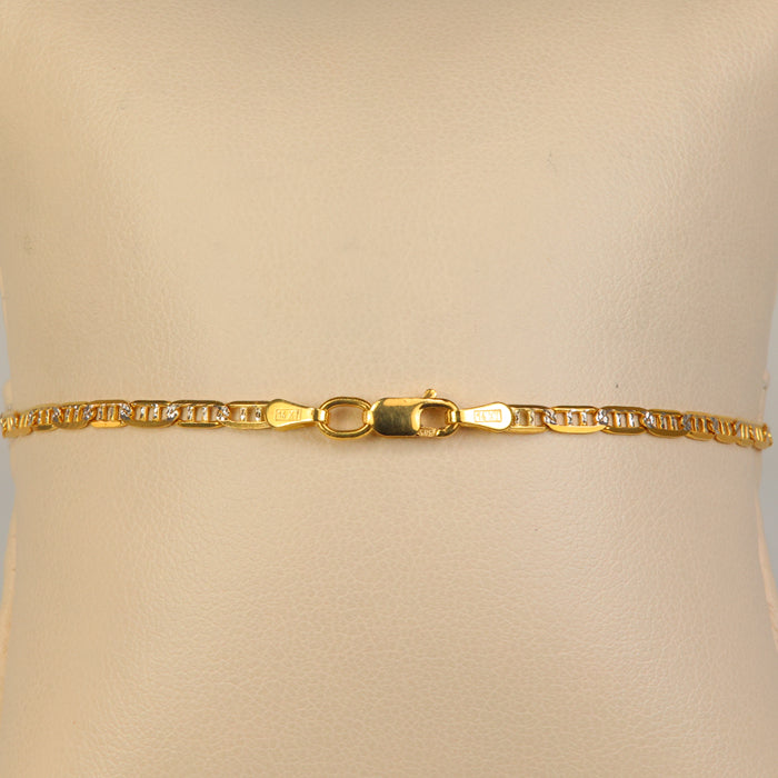 lobster clasp on anchor bracelet anklet