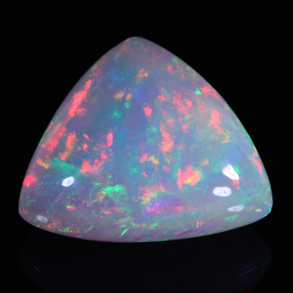 Triangular Welo Ethiopian Opal Weighs 21.18 Carats
