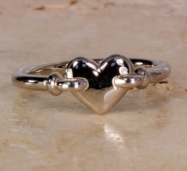 White Gold Promise Ring Designed By Christopher Michael