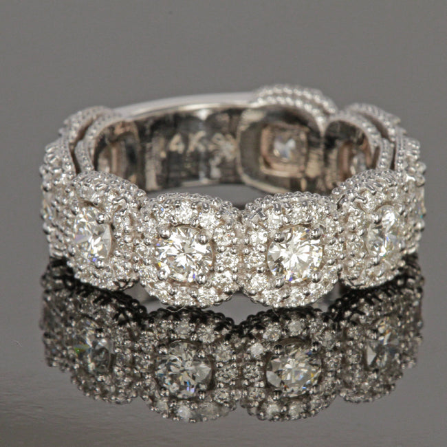 Diamond Anniversary Ring by Christopher Michael.