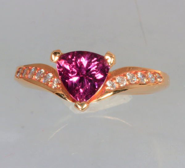 Umbalite Garnet Ring