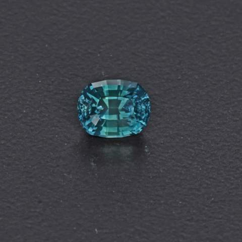 Stepped Antique Cushion Montana Sapphire Gemstone 1.48 Carats
